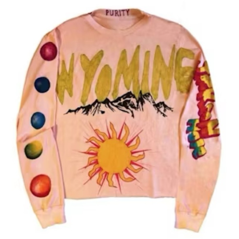 Official Kanye West LIKE NEW Wyoming Album Listening Long Sleeve Small